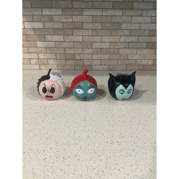 Villains‎ Disney Light Up Pumpkins Halloween set of 6 bj - Picture 5 of 5